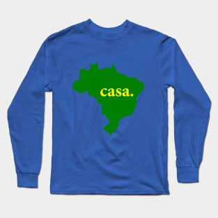 Brasil é minha casa Long Sleeve T-Shirt